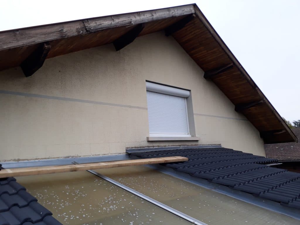 Habillage de débord de toit