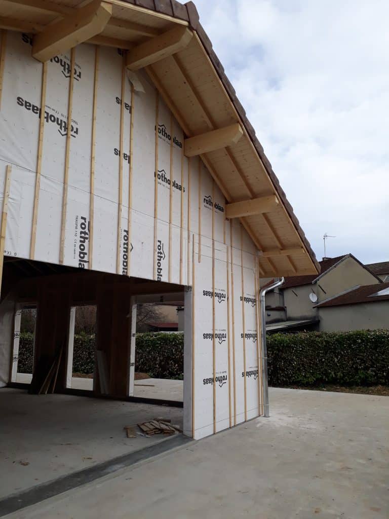 Habillage de débord de toit
