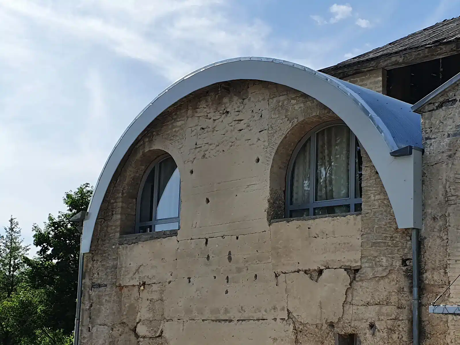 agrandissement maison sur existant avec charpente apparente (3)