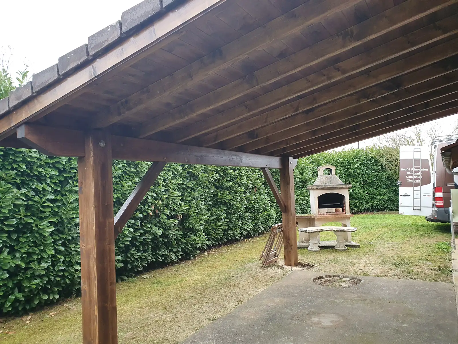 avancer sur poteau en 1 pans (2)