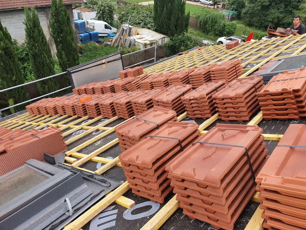 remplacement de la couverture et zinguerie